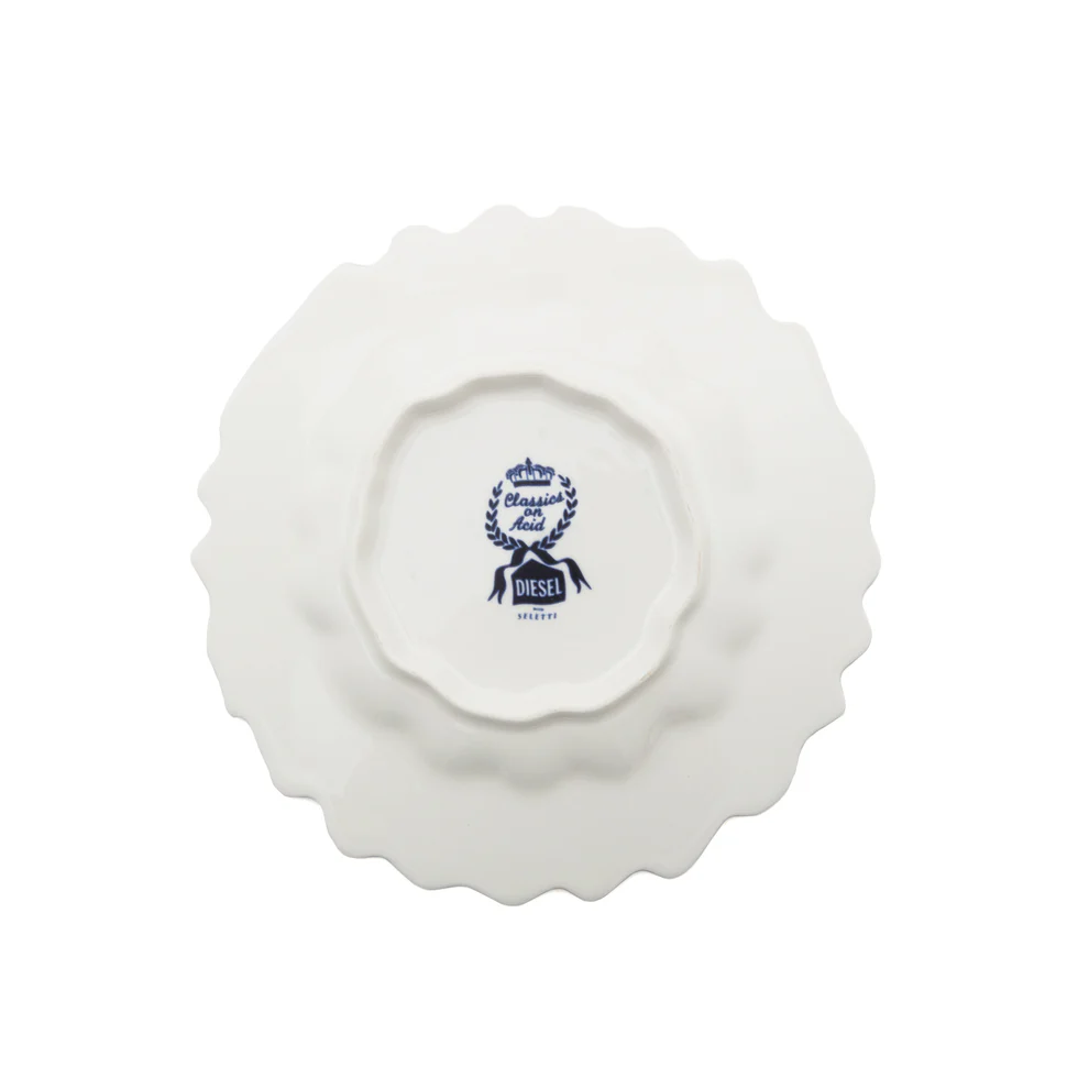 seletti x diesel porcelianinė lėkštutė "willow wave" seletti x diesel porcelianinė lėkštutė "willow wave"