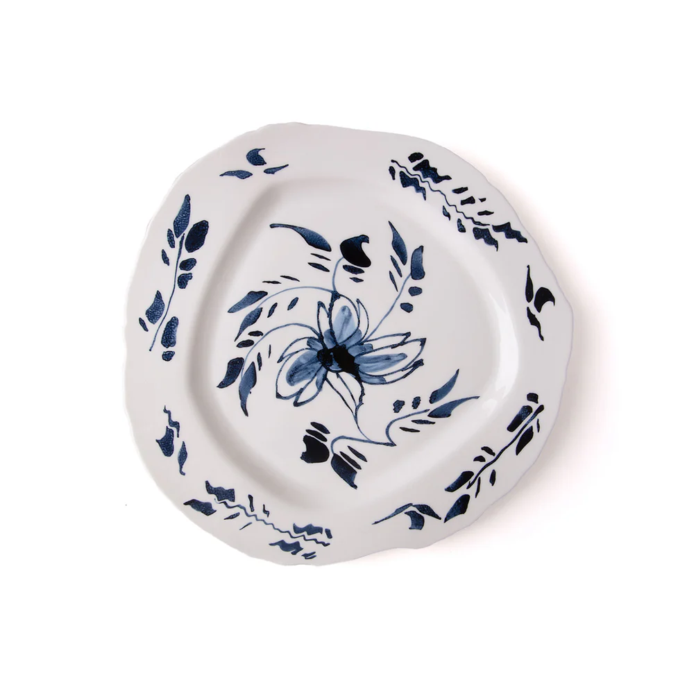 seletti x diesel porcelianinė lėkštė "english delft" seletti x diesel porcelianinė lėkštė "english delft"