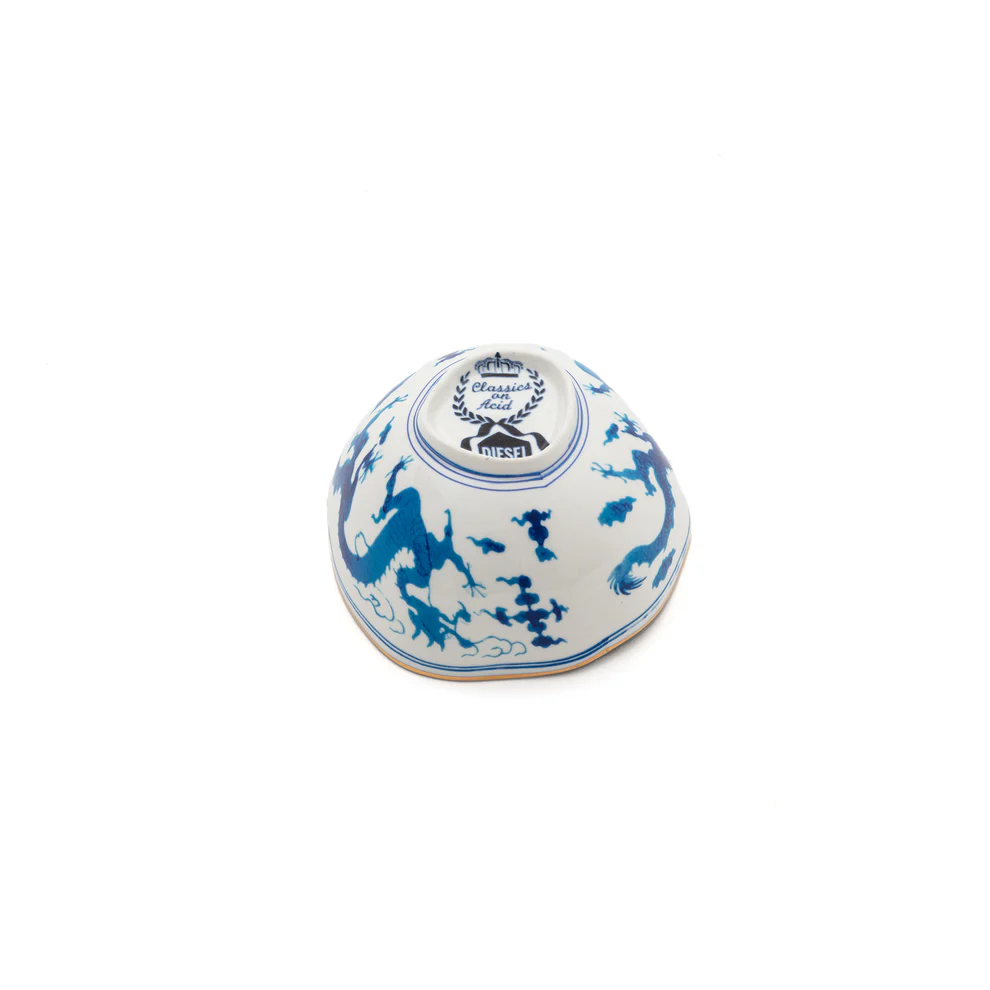 seletti x diesel porcelianinis dubenėlis "dragon" seletti x diesel porcelianinis dubenėlis "dragon"