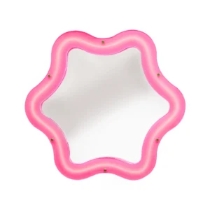 seletti neoninis veidrodis "supercurve tiny flower"