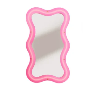 seletti neoninis veidrodis "supercurve tiny tall"