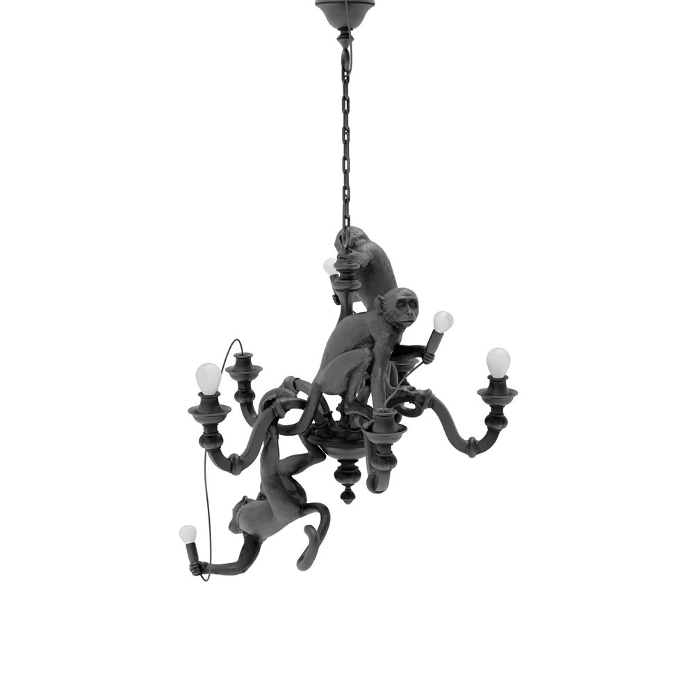 seletti dekoratyvinis pakabinamas šviestuvas "monkey chandelier" seletti dekoratyvinis pakabinamas šviestuvas "monkey chandelier"