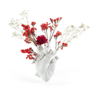 seletti porcelianinė vaza "love in bloom"