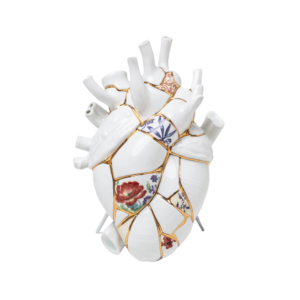 Porcelianinė vaza „Love in Bloom Kintsugi“