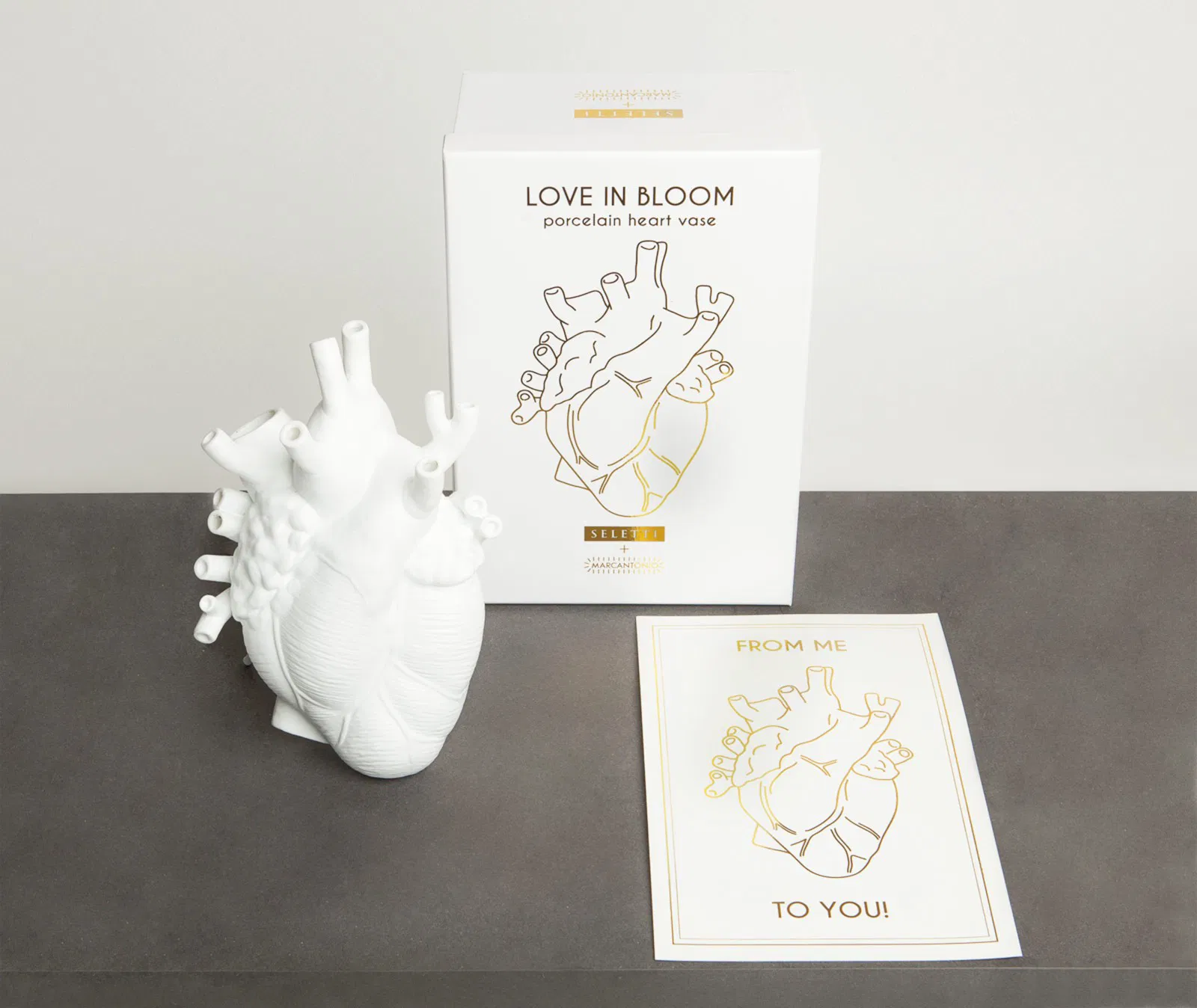 seletti porcelianinė vaza "love in bloom" seletti porcelianinė vaza "love in bloom"